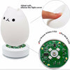 Colorful Cat Silicone LED Touch Sensor