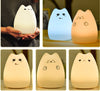 Colorful Cat Silicone LED Touch Sensor