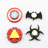 Hand Spinner Batman Captain America Iron Man Fidget Spinner Metal Tri-Spinner Anti Stress Fingertips Toys For Autism and ADHD