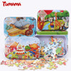 60pcs Cartoon 3D Puzzle Educational Toys